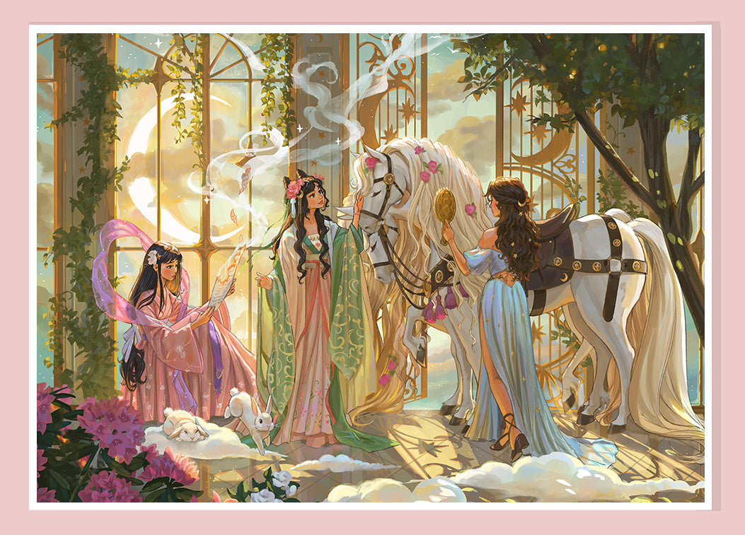 #142 Moon Palace - print