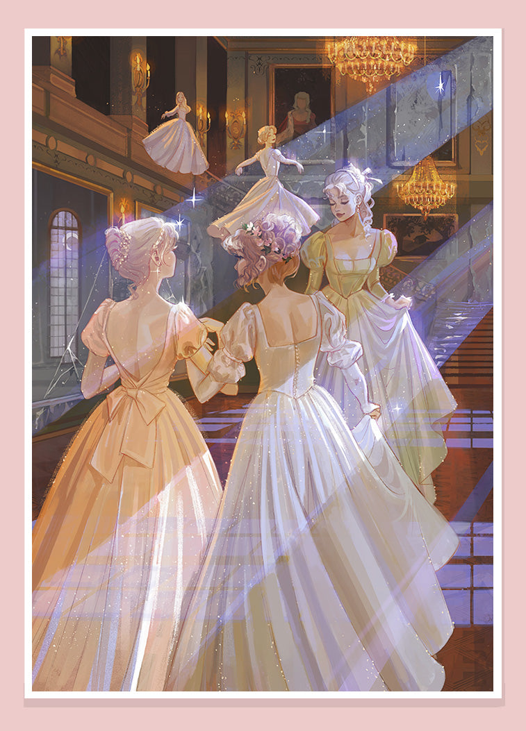 #146 Haunted Ballroom - print