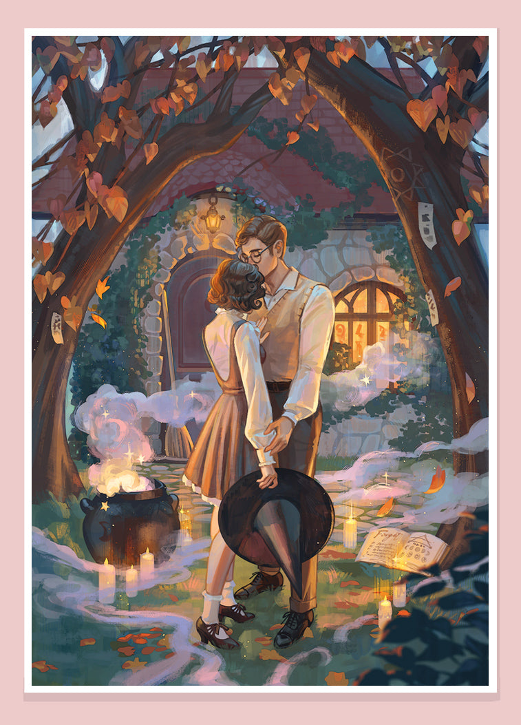 #163 Forget Me Spell - print