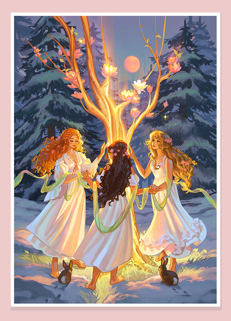 #168 Invitation of Spring - print