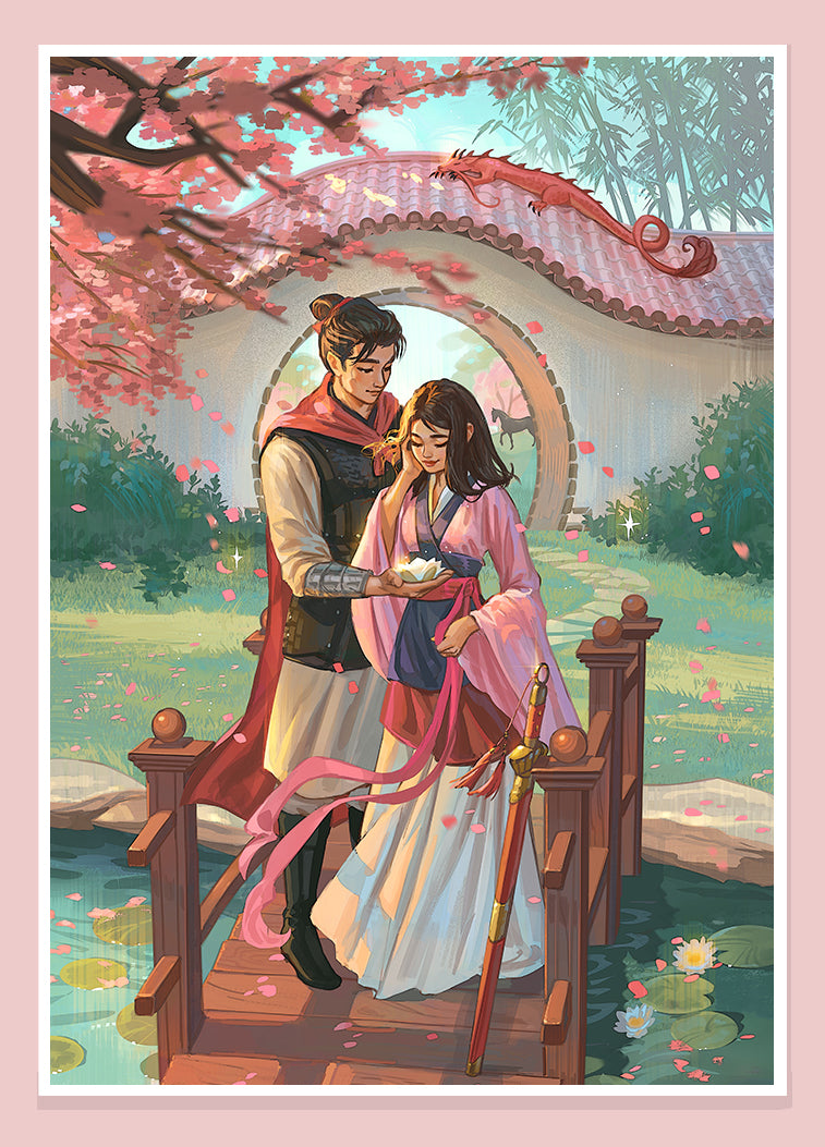 #171 Hidden Garden - print