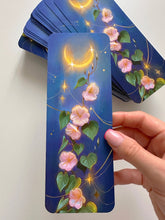 Load image into Gallery viewer, Gold details Bookmark: Moon Flower
