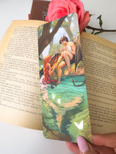 Load image into Gallery viewer, Gold details Bookmark: Dragon Boy
