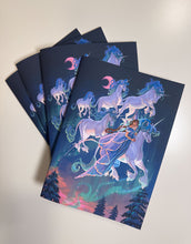 Load image into Gallery viewer, Notebook: - Northern Lights - blank A5  60pages
