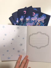 Load image into Gallery viewer, Notebook: - Northern Lights - blank A5  60pages
