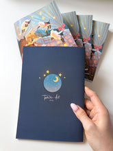 Load image into Gallery viewer, Notebook: Counting Sheep- blank A5  60pages
