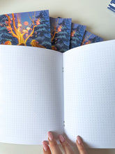 Load image into Gallery viewer, Notebook: Invitation of Spring - dotted/blank A5 60pages
