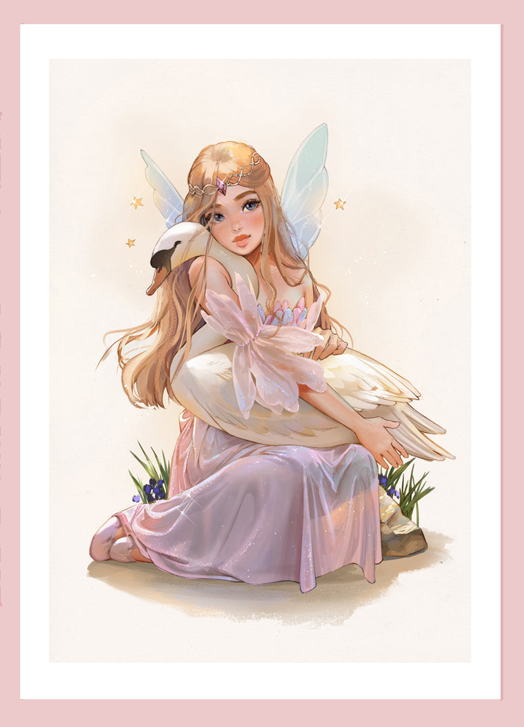 #104 Swan - print