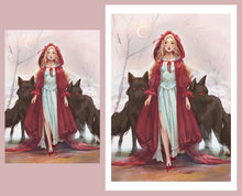 Load image into Gallery viewer, #106 With Wolves -print
