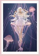Load image into Gallery viewer, #120 Jellyfish Girl - print
