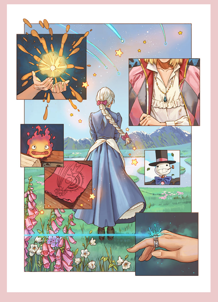 #133 Shooting Star - print