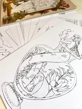 Load image into Gallery viewer, 15 Coloring Pages + Holder [VOL.2]
