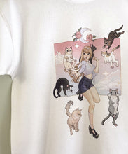 Load image into Gallery viewer, T-shirt - Raining Cats
